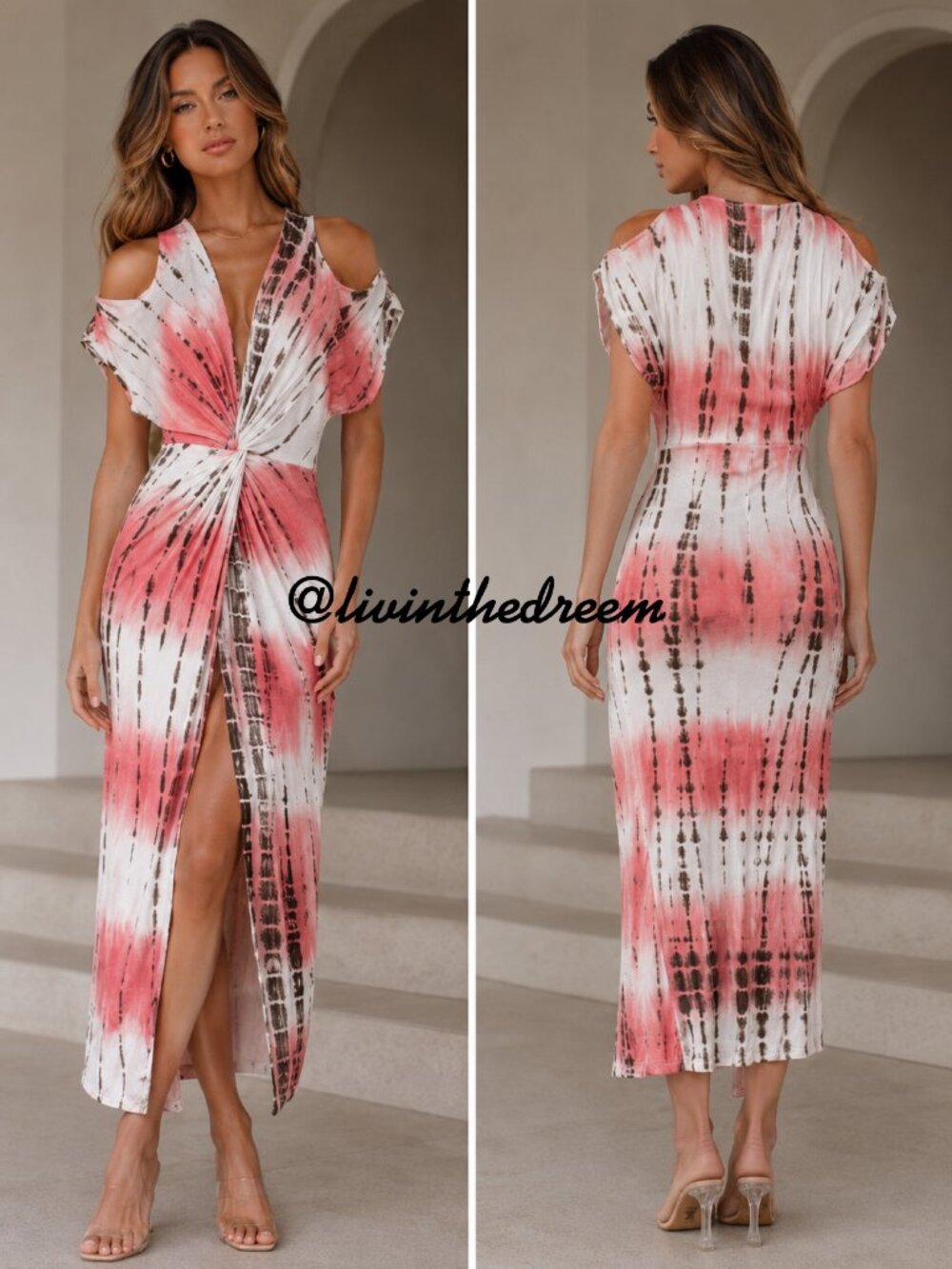 PROMESA TIE DYE TWIST MAXI SZ MEDIUM $49